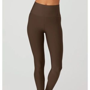 ALO 7/8 High-Waist Airlift Legging- espresso